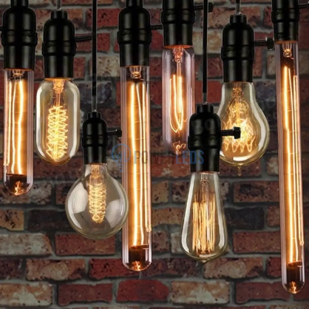 Bec Vintage Decorativ E27 St64 60W Light Bulb