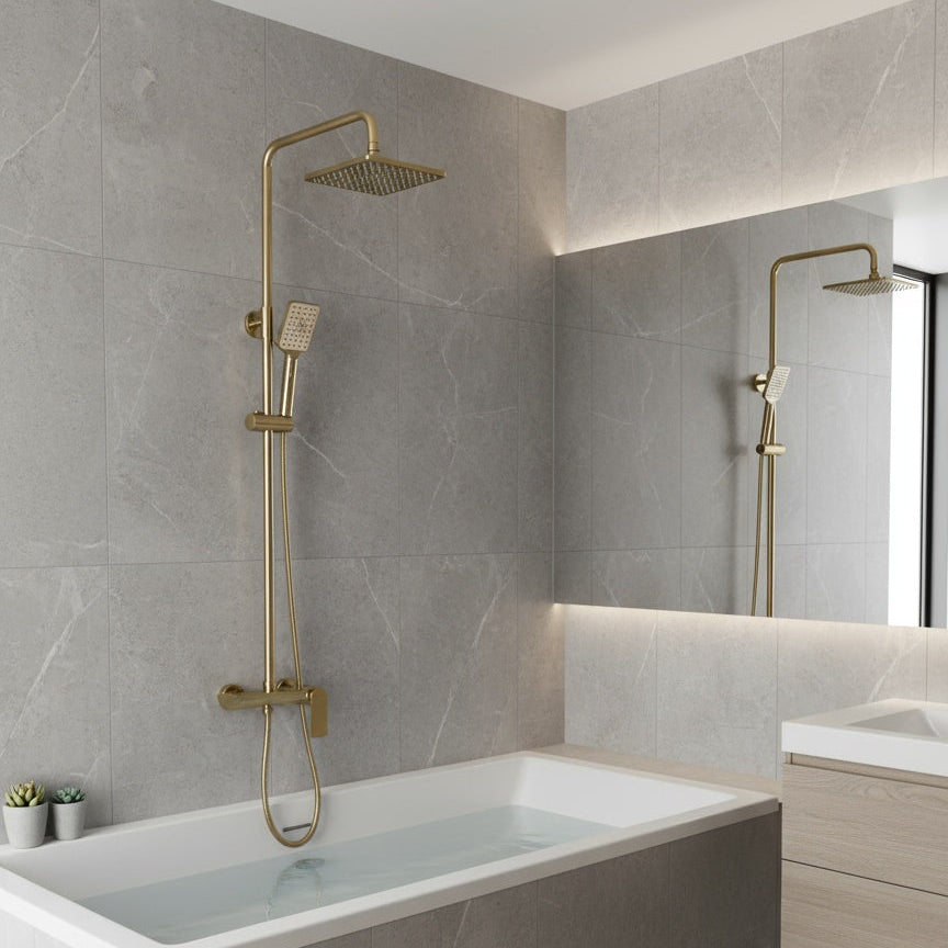 Coloana de Dus Auriu Mat 5032-2 3 Functii