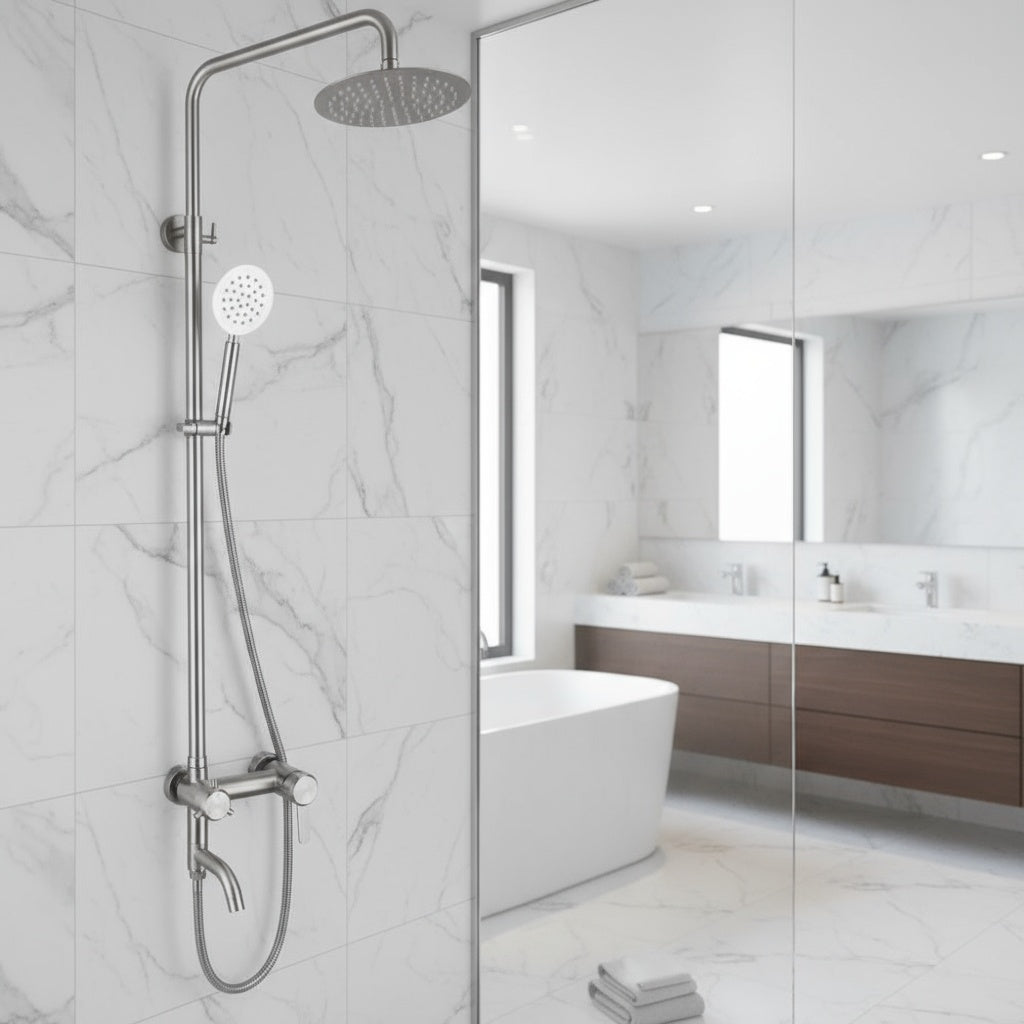 Coloana de Dus Inox Satinat