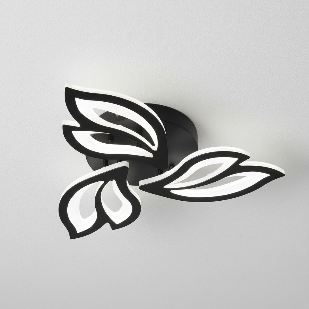 Lustra LED Mini Anemone Black Echivalent 300W