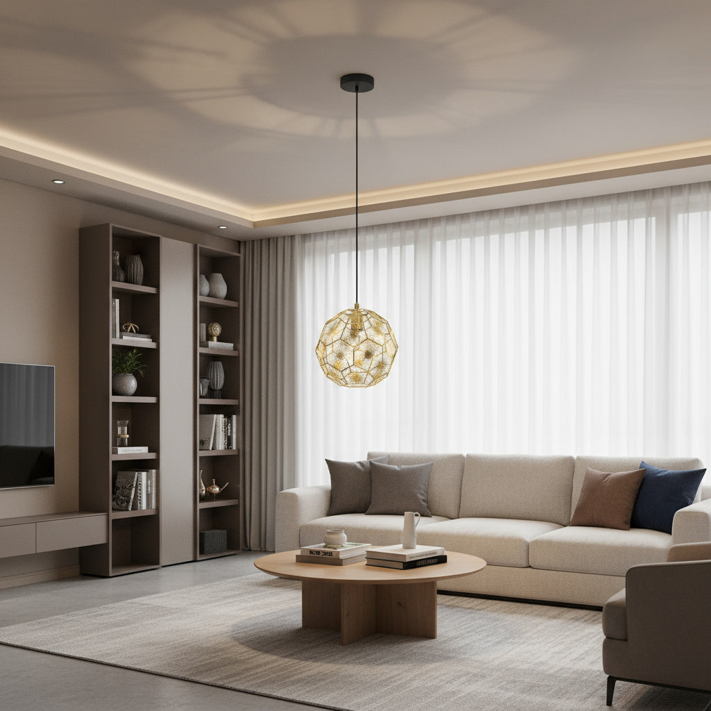 Pendul Decorativ SKOURA E27