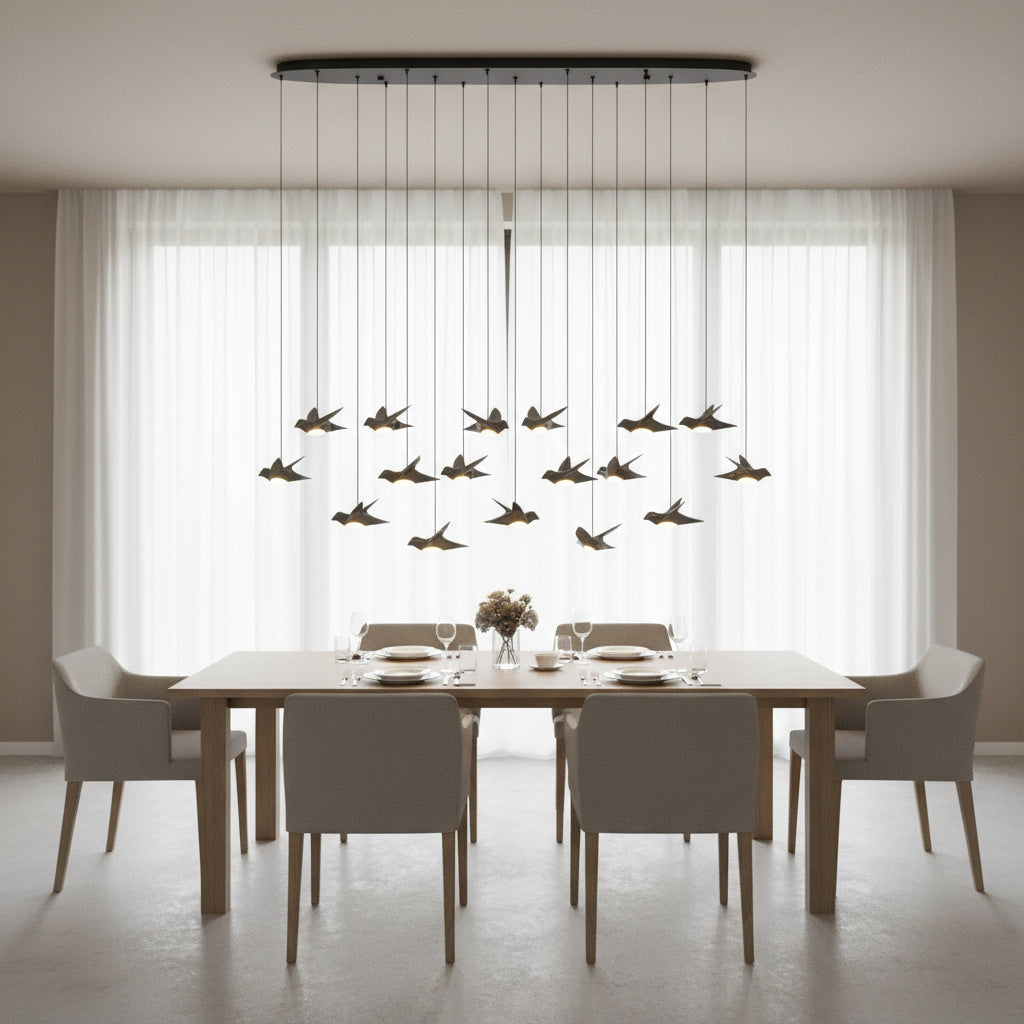 Lustra LED Suspendata Luxury PARATEBUENO Eglo 390353