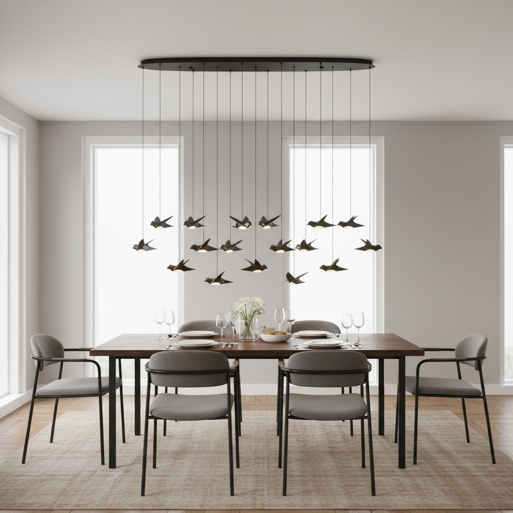 Lustra LED Suspendata Luxury PARATEBUENO Eglo 390353