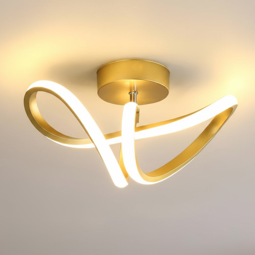 Aplica LED Serpent Gold Echivalent 200W