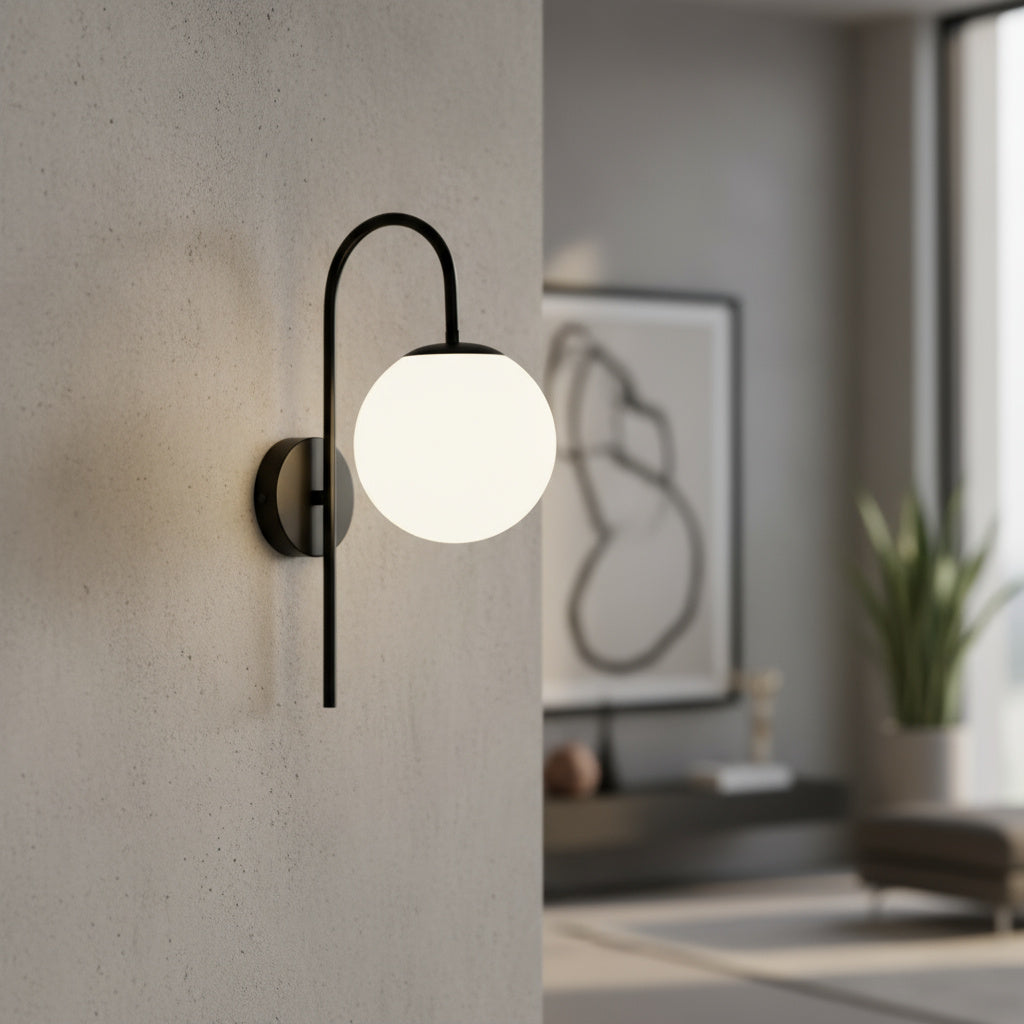 Aplica NARO Abajur 1xE27 Black