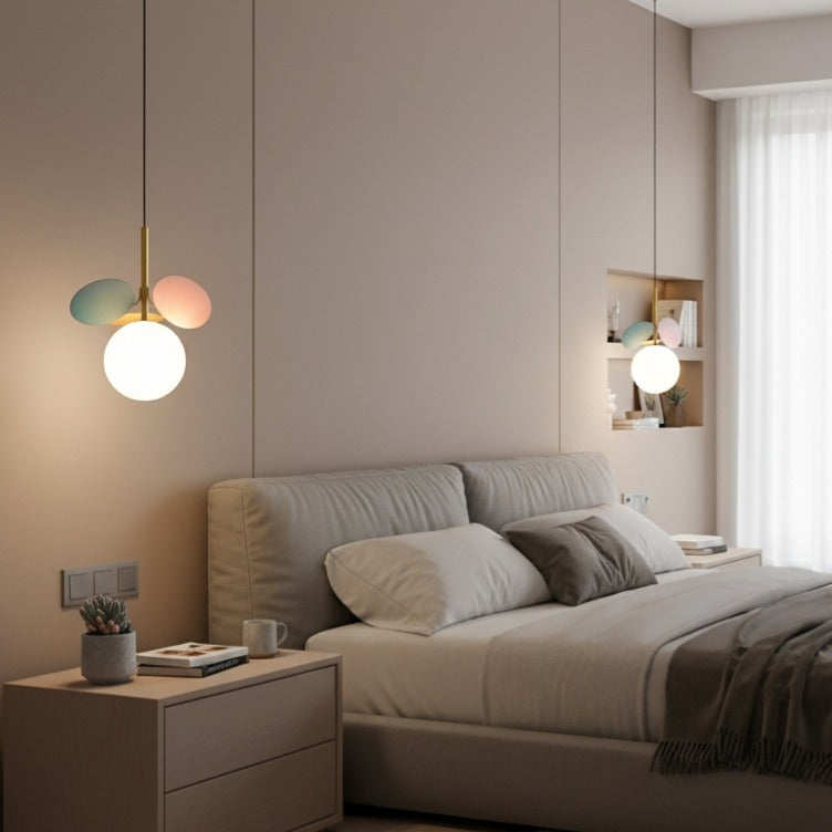 Pendul Abajur Mat 1xG9 Gri