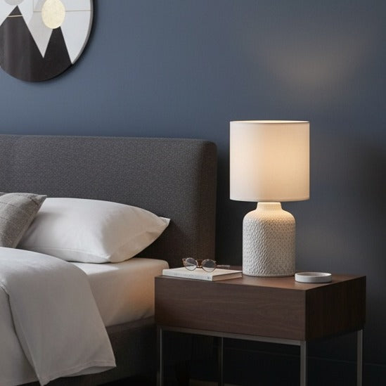 Veioza Decorativa BELLARIVA White 32CM