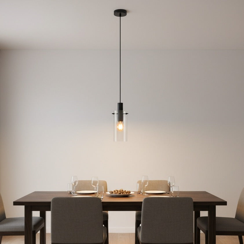 Pendul MONTEFINO Black 1xE27 Eglo Ø11CM