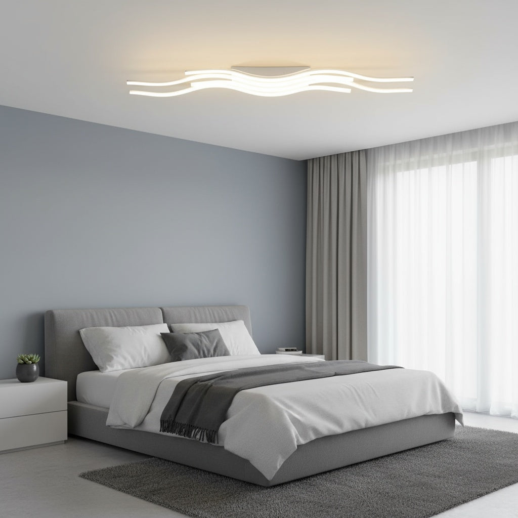 Lustra LED VECTRA White Echivalent 700W Telecomanda