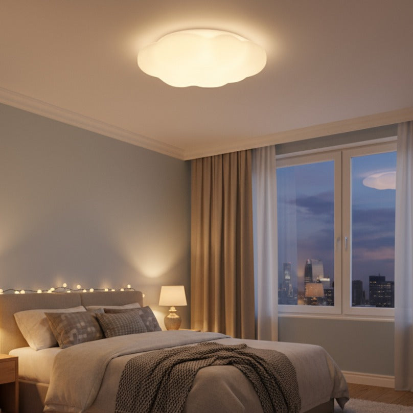 Lustra LED Suspendata Cloud Echivalent 800W Telecomanda