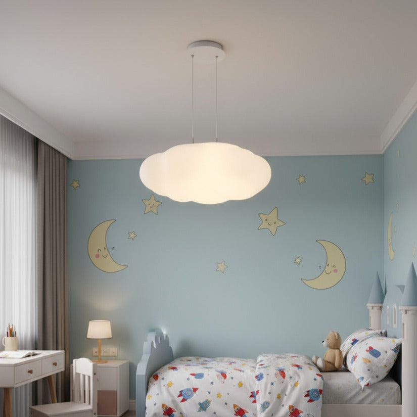 Lustra LED Suspendata Cloud Echivalent 800W Telecomanda