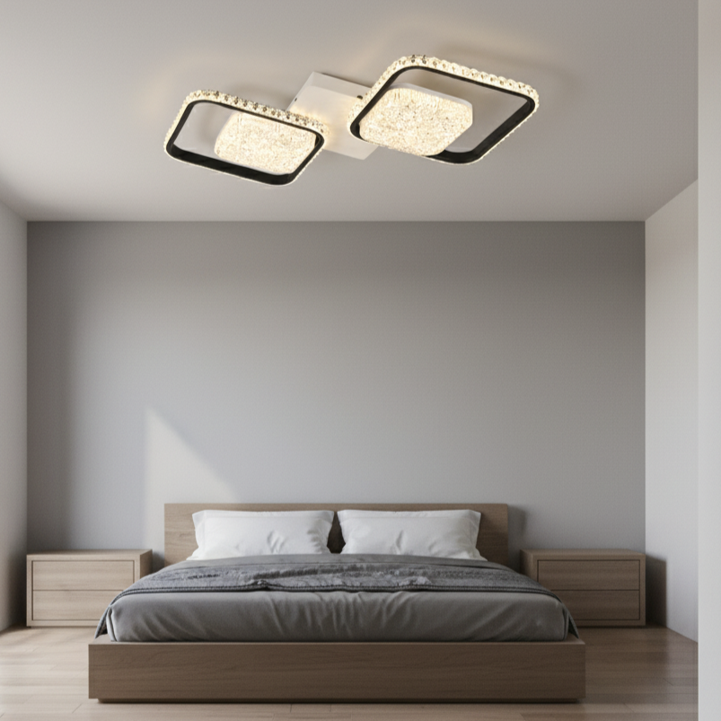 Lustra Mini HIBO White Echivalent 500W Telecomanda