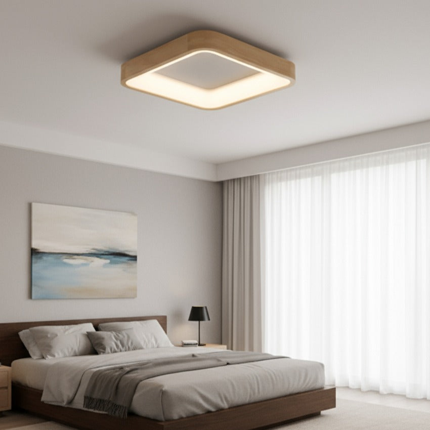 Lustra LED LENA Square Echivalent 400W Telecomanda