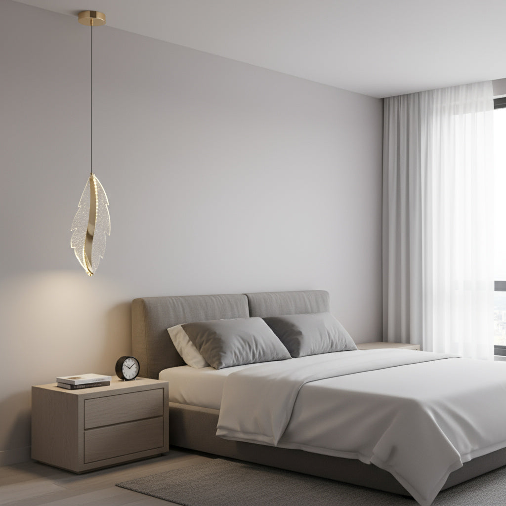 Pendul LED LEAF Premium Gold