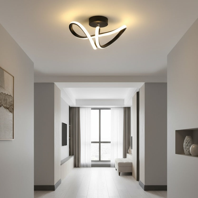 Aplica LED Serpent Black Echivalent 200W