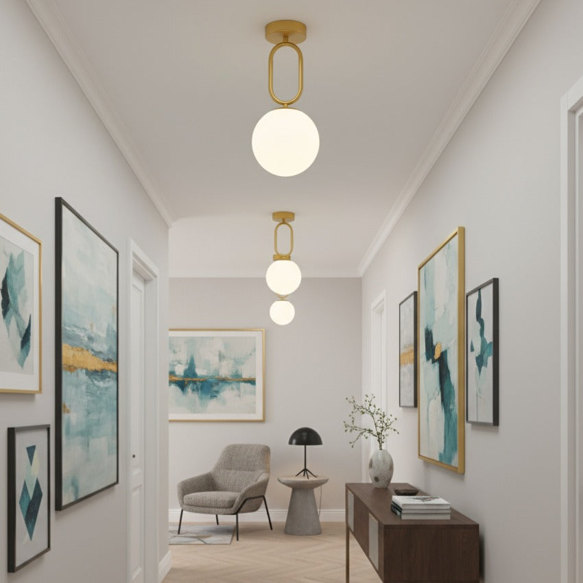 Lustra VIMO Gold Abajur Mat 1xE27