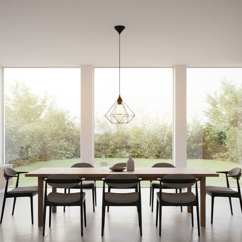 Pendul TARBES Black 1xE27 Eglo Ø32.5CM