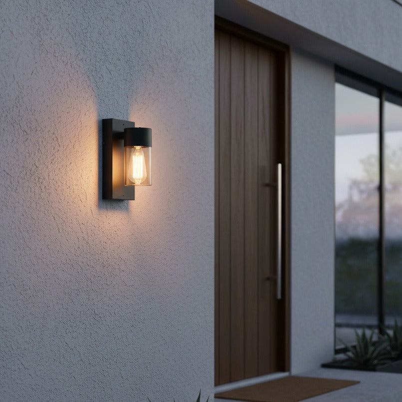 Aplică Exterior ZAHO Black 1xE27 IP65