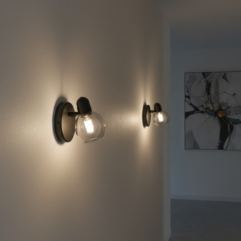 Aplica POLLICA Black Abajur EGLO Ø10.5CM