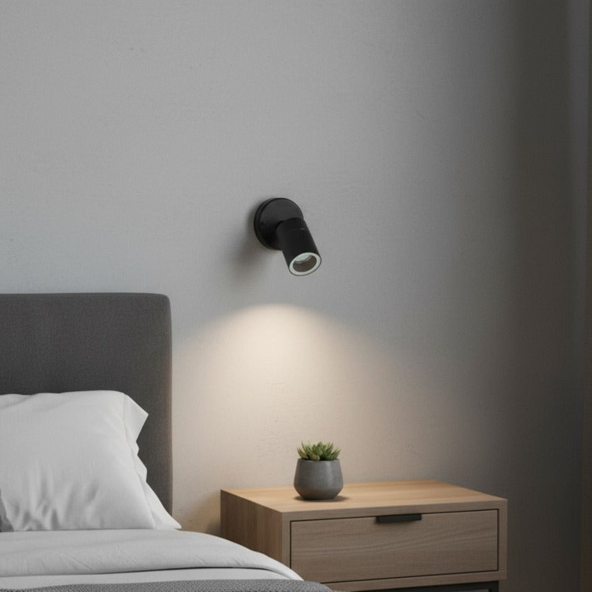 Aplica/Spot Reglabil STOCKHOLM 1 Black 6.5CM EGLO