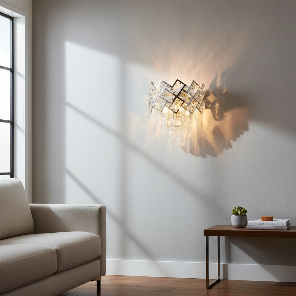 Aplica Perete Malli Silver Cristal