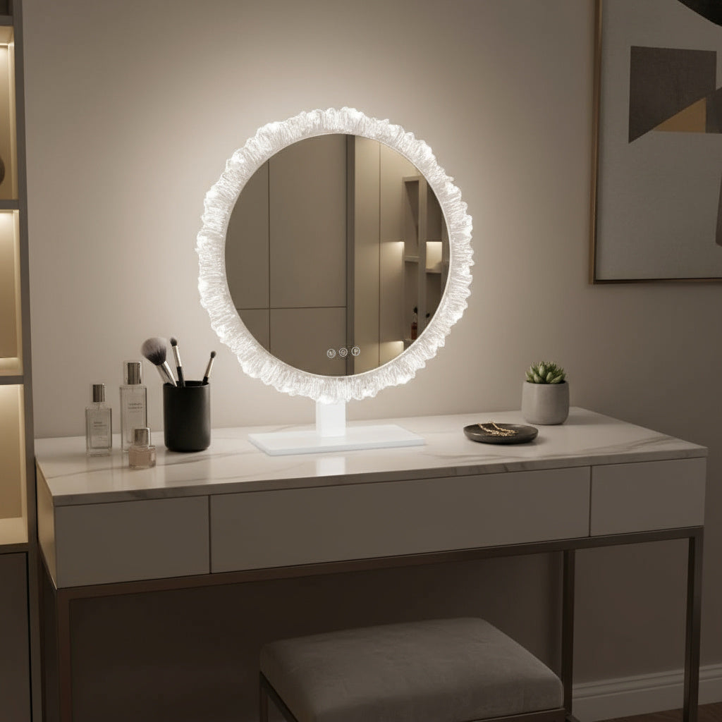 Oglinda LED KIESA Make-UP ⌀50CM