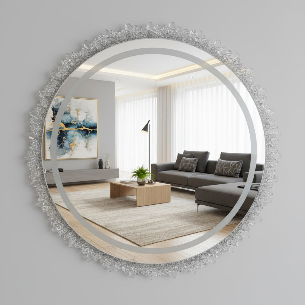 Oglinda LED Decorativa KIESA ⌀50CM