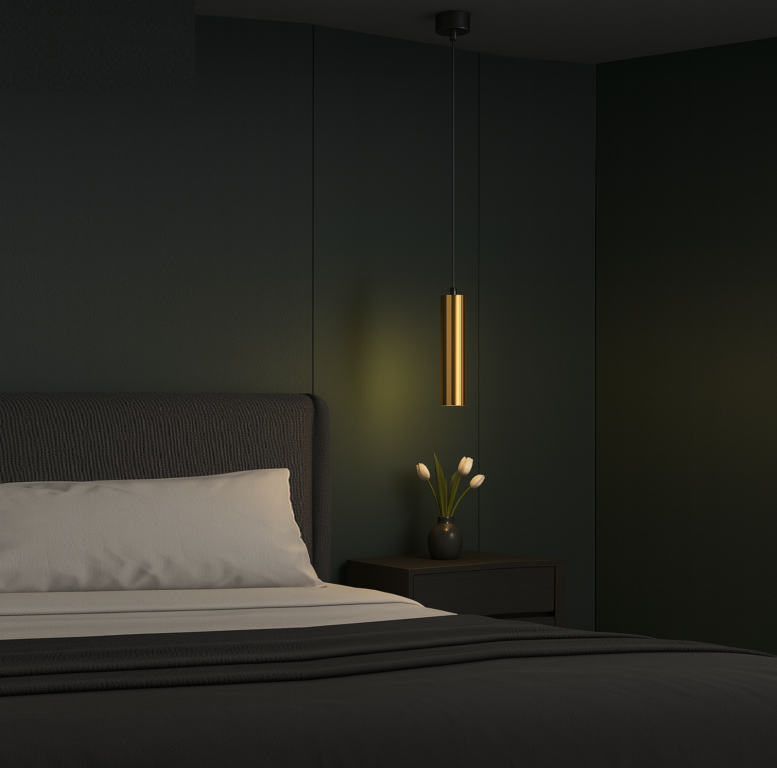 Pendul Metalic BETA 1XGU10 Gold