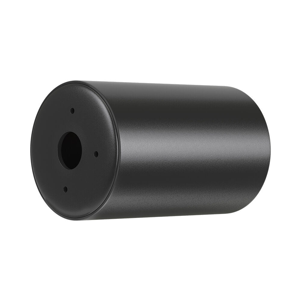 Spot Aplicat Rotund Negru & Auriu Dulie GU10 Ø80x117mm