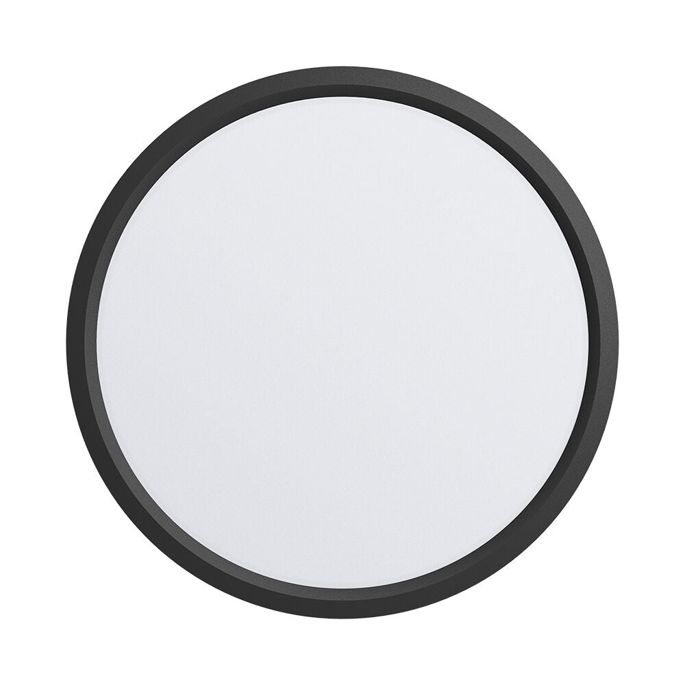 Plafoniera LED Baie Zetta 20W 23cm IP40 3 Lumini Black Echivalent 160W