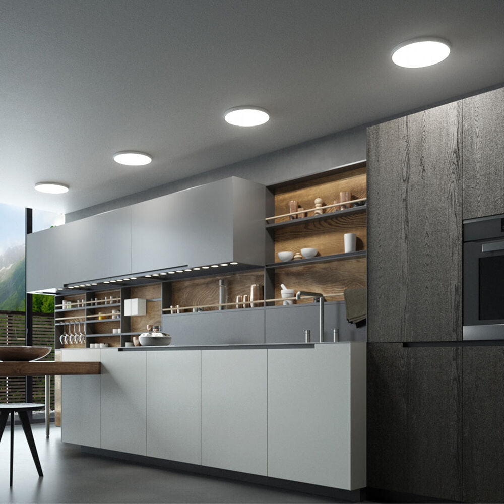 Plafoniera LED Baie Zetta 20W 23cm IP40 3 Lumini White Echivalent 160W