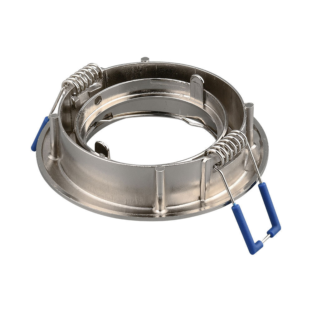 Spot Incastrat Rotund Fascicul Reglabil Argintiu Dulie MR16 Ø84x22mm