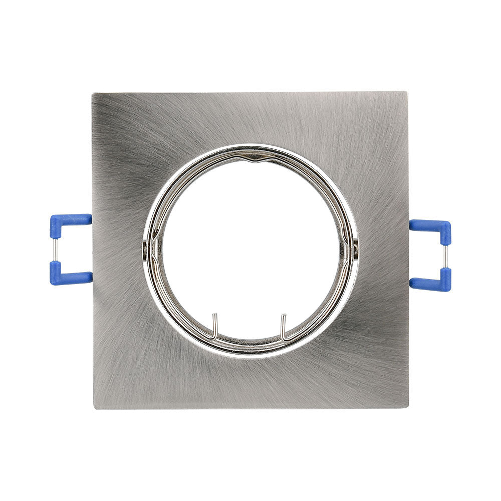 Spot Incastrat Patrat Fascicul Reglabil Argintiu Dulie MR16 L82xH23mm