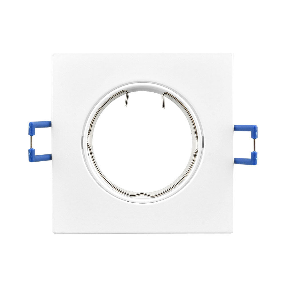 Spot Incastrat Patrat Fascicul Reglabil Alb Dulie MR16 L82xH23mm