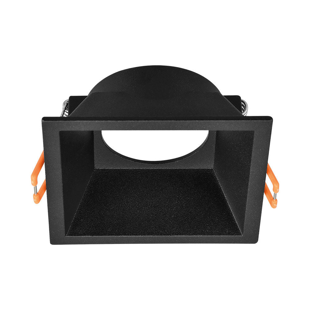 Spot Incastrat Patrat Negru Dulie MR16 L86xH40mm
