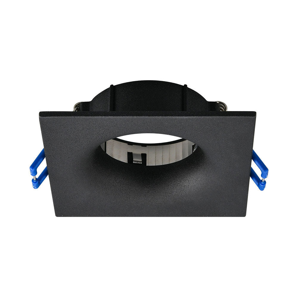 Spot Incastrat Patrat Negru Dulie MR16 L84xH37mm