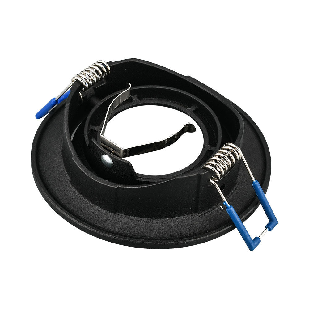 Spot Incastrat Rotund Fascicul Reglabil Negru Dulie MR16 Ø95x27mm