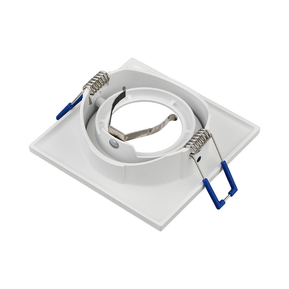 Spot Incastrat Patrat Fascicul Reglabil Alb Dulie MR16 L90xH27mm