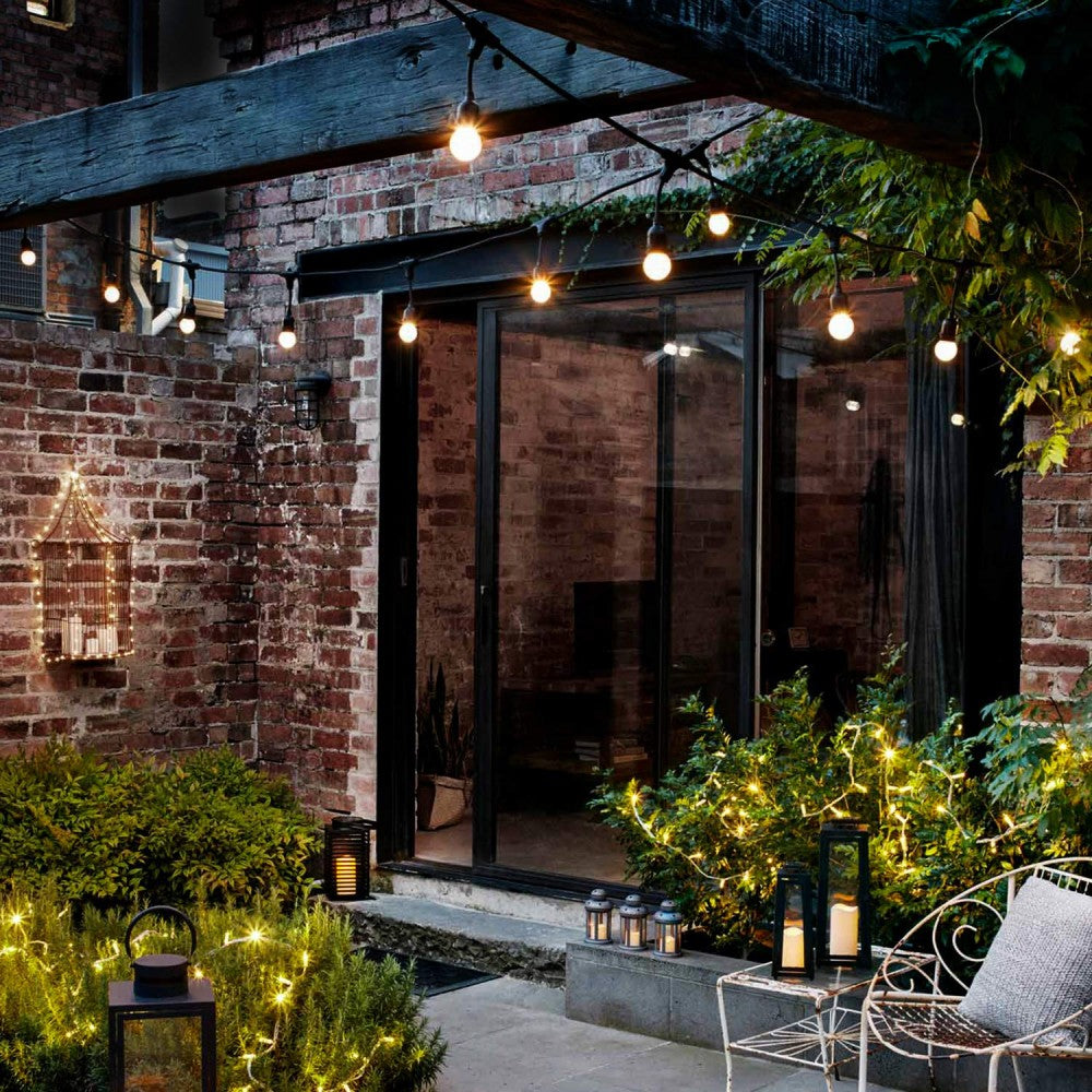 Ghirlanda Luminoasa cu Pendule 10m / 10XE27 , Interconectabil