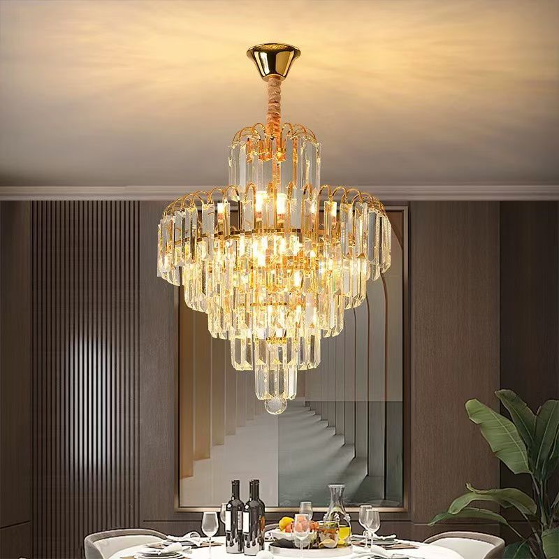 Candelabru Cristal Gold Imperator 40x90CM 5xE14