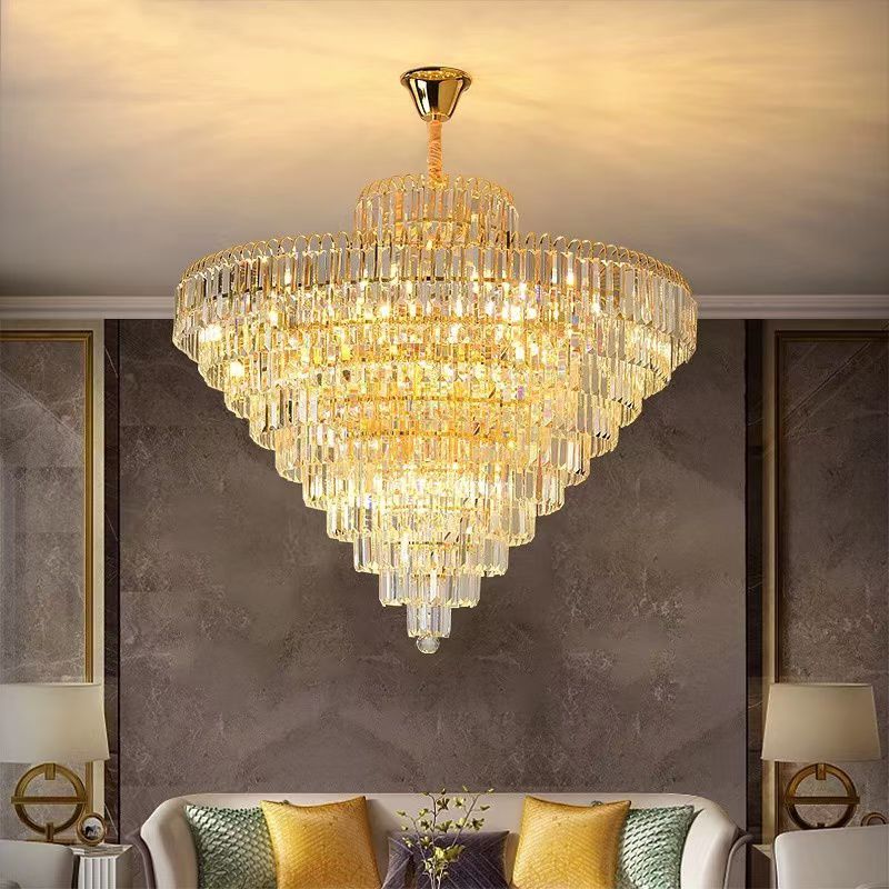 Candelabru Cristal Gold Imperator 80x112CM 28xE14
