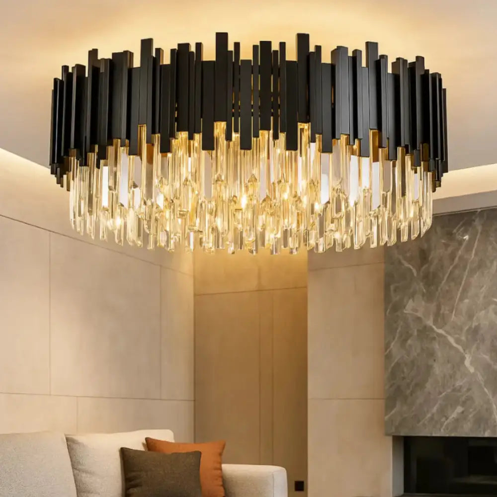 Candelabru Cristal Aplicat Black Widow Luxury Lighting Fixtures