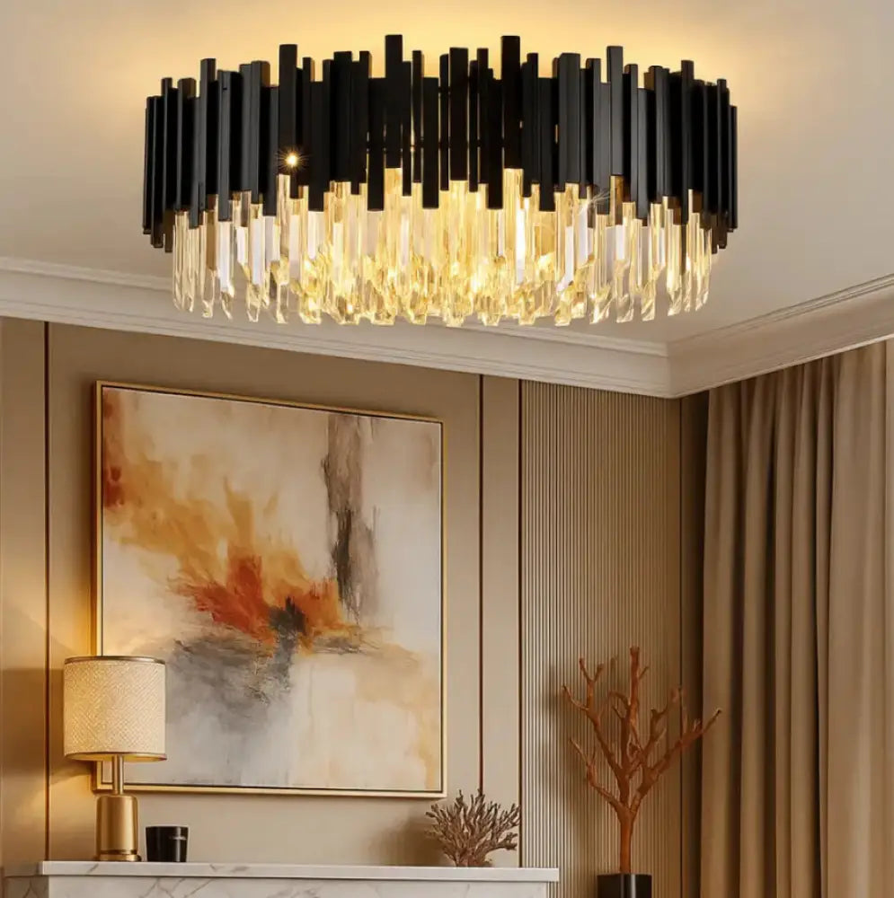 Candelabru Cristal Aplicat Black Widow Luxury Lighting Fixtures