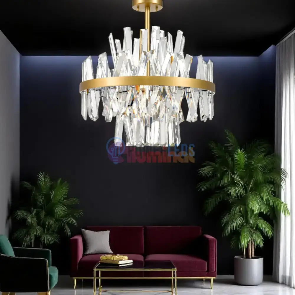 Candelabru Cristal Aplicat Luxury CONSTANTINOPLE Premium 50cm powerleds.ro