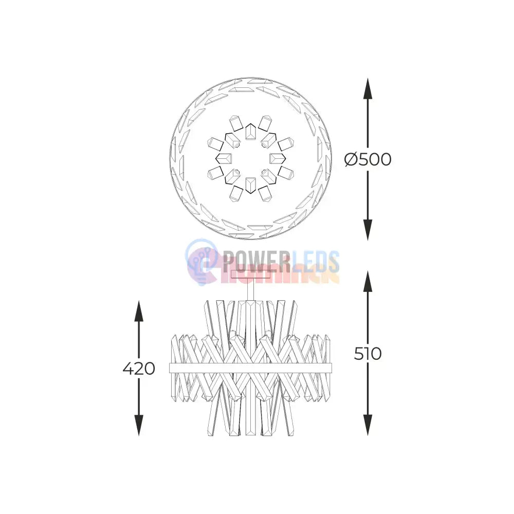 Candelabru Cristal Aplicat Luxury CONSTANTINOPLE Premium 50cm powerleds.ro