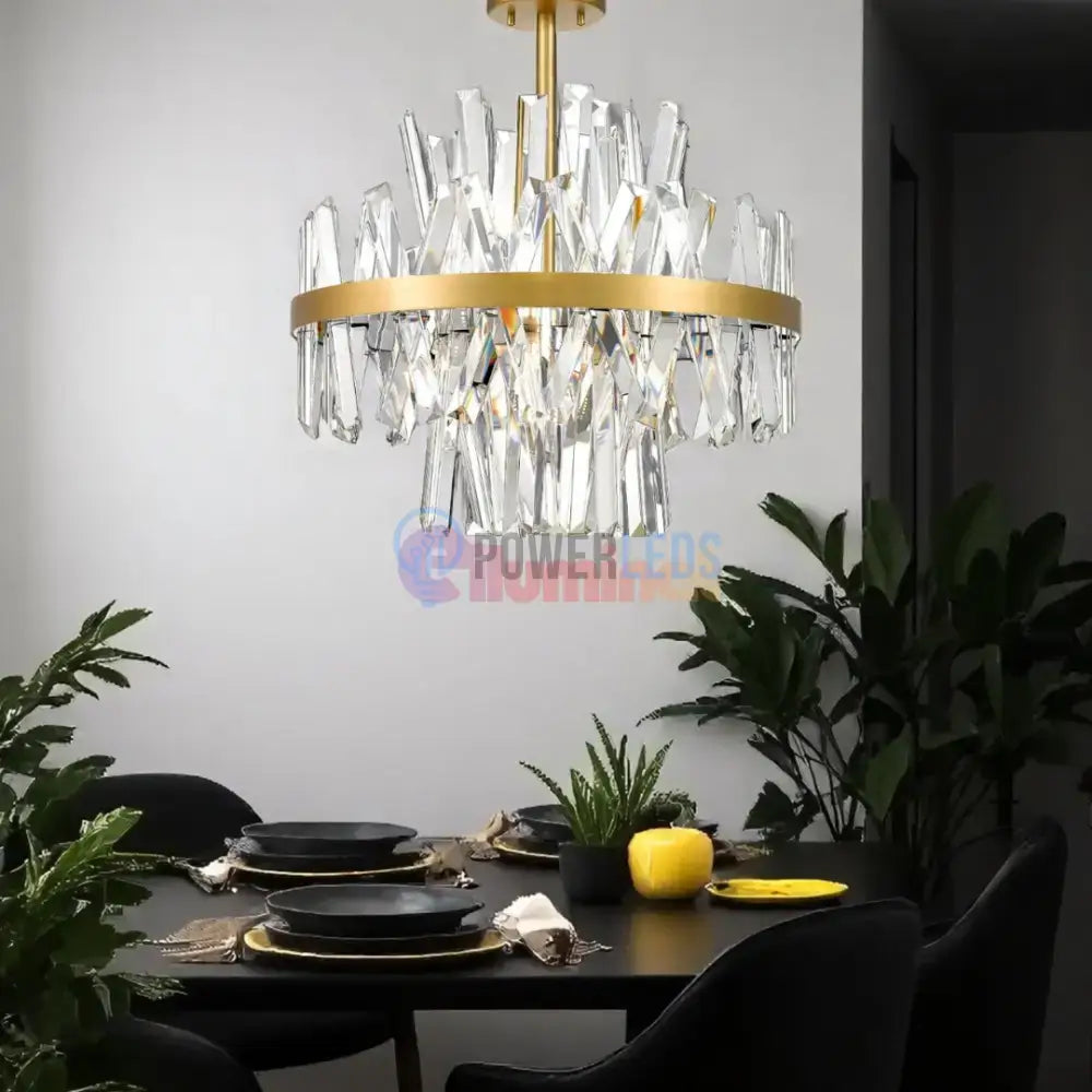 Candelabru Cristal Aplicat Luxury CONSTANTINOPLE Premium 50cm powerleds.ro