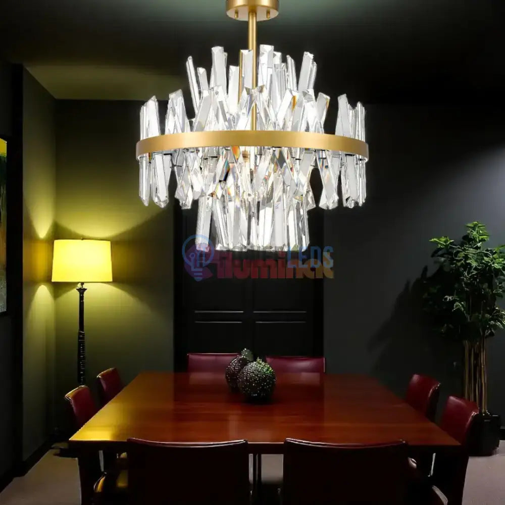 Candelabru Cristal Aplicat Luxury CONSTANTINOPLE Premium 50cm powerleds.ro