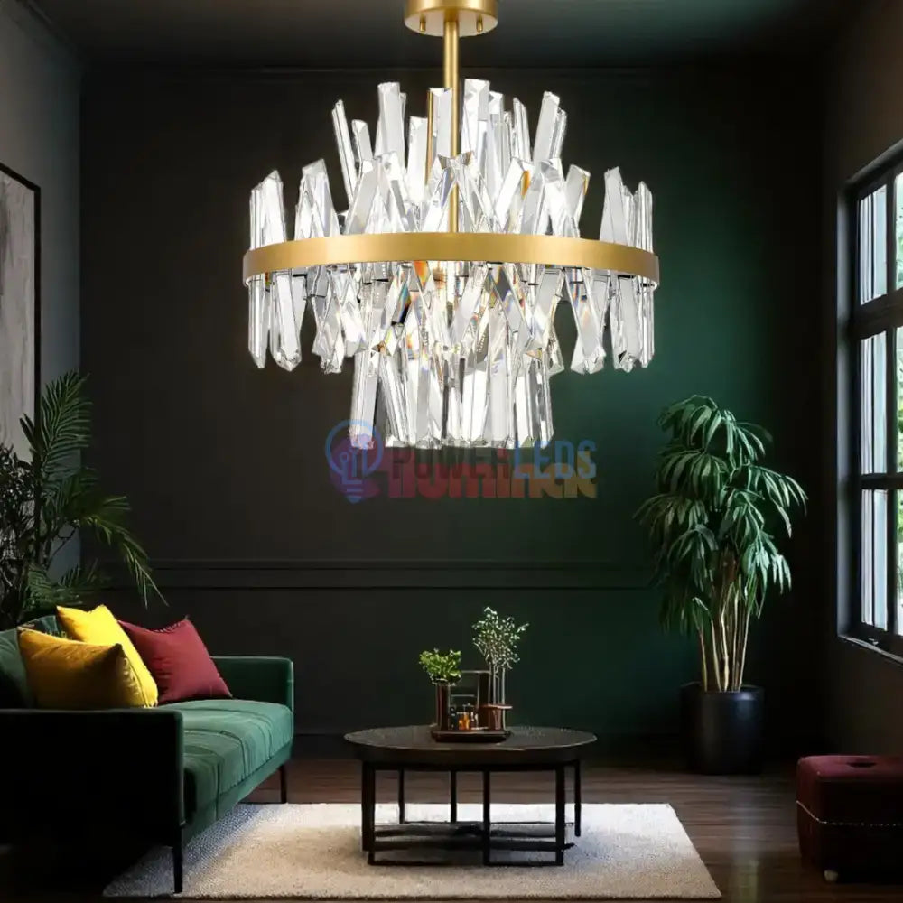 Candelabru Cristal Aplicat Luxury CONSTANTINOPLE Premium 50cm powerleds.ro