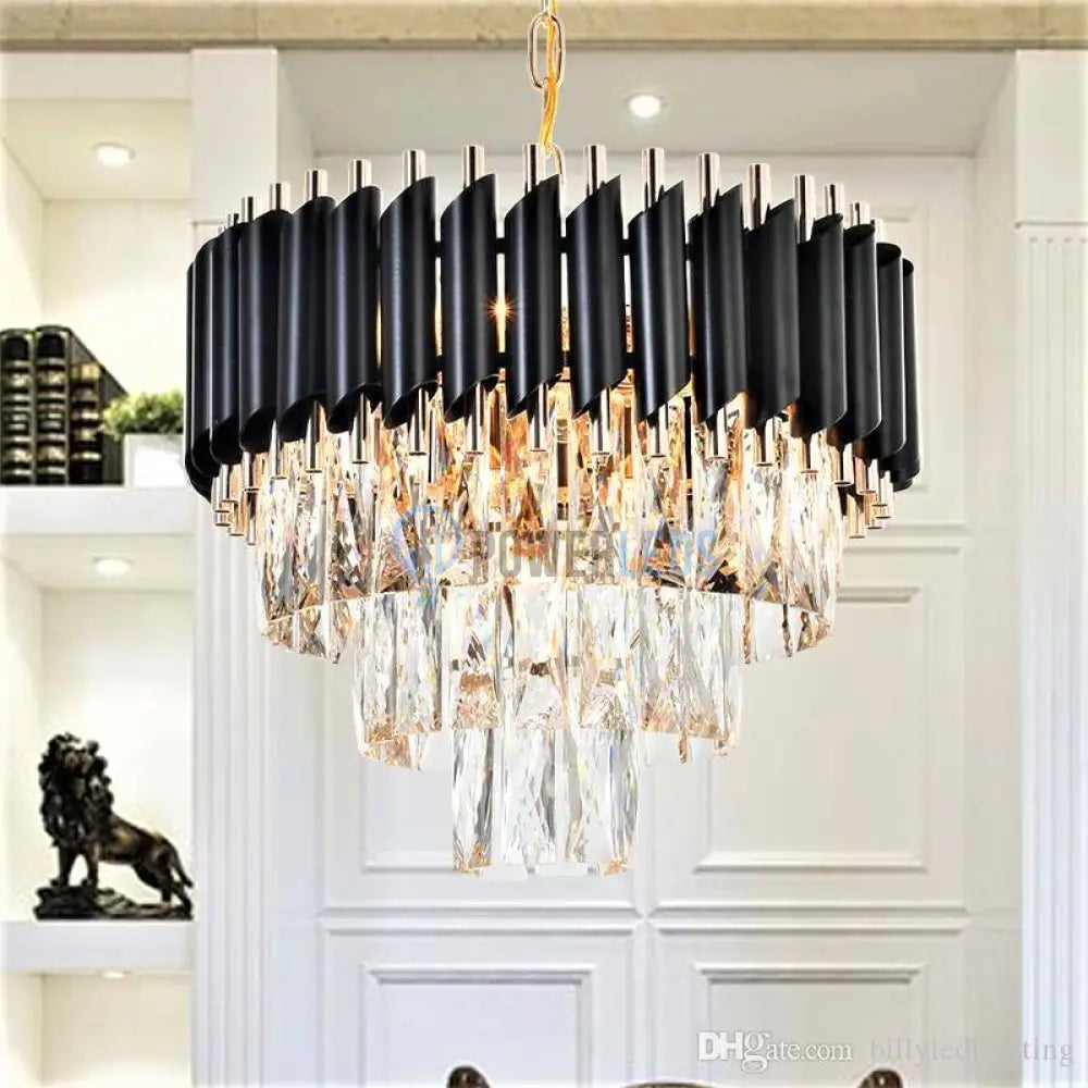 Candelabru Cristal Black Panther 400Mm Chandeliers Crystal