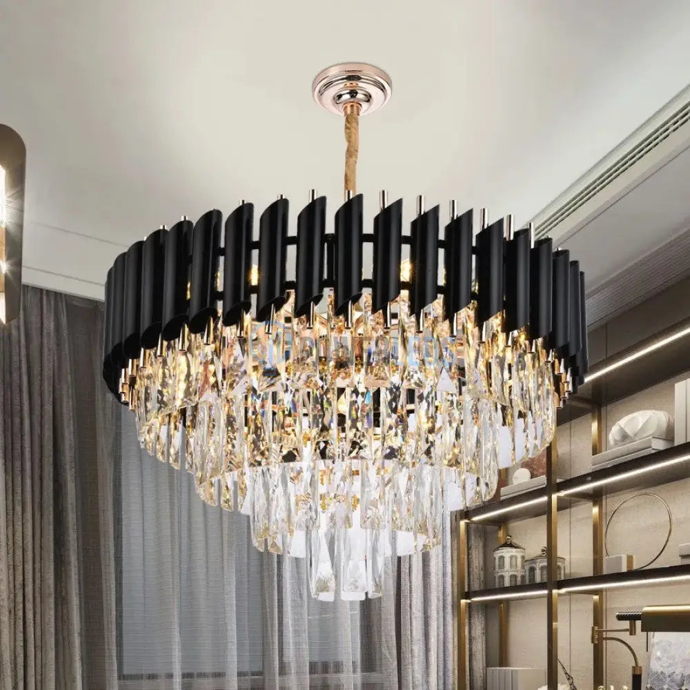 Candelabru Cristal Black Panther 500Mm Chandeliers Crystal